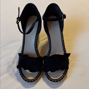 Marc Fisher Black Espadrille Sandals